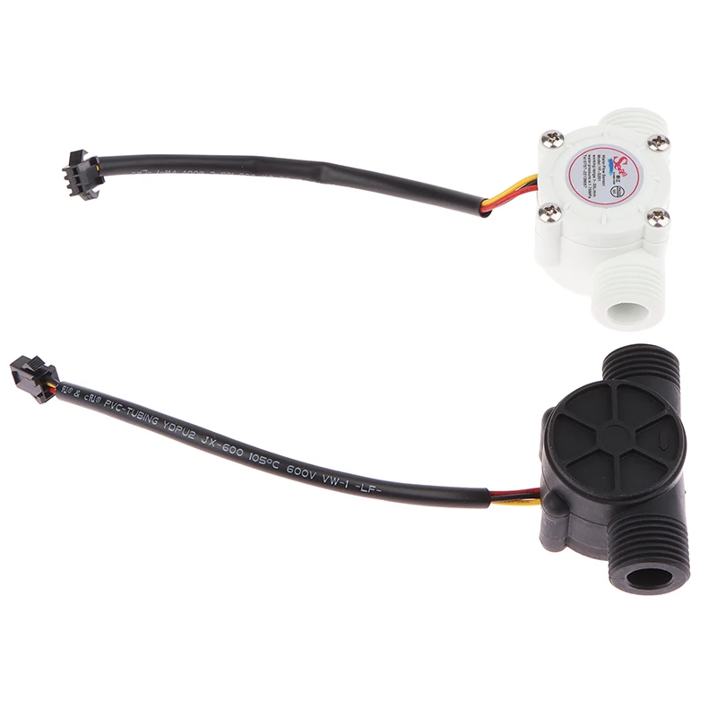 Sensor Switch YF-S201 Water Flow SensorFlowmeter Hall Flow Sensor Water Control Liquid Flow 1-30L/min 2.0MPa