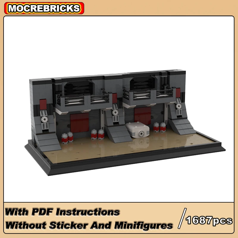 โมเดลทหาร MOC-148226กองรบแบบไดโอดแบบโมดูลาร์เก่าบล็อกตัวต่อสถาปัตยกรรมแบบ DIY ของเล่นสำหรับเด็ก