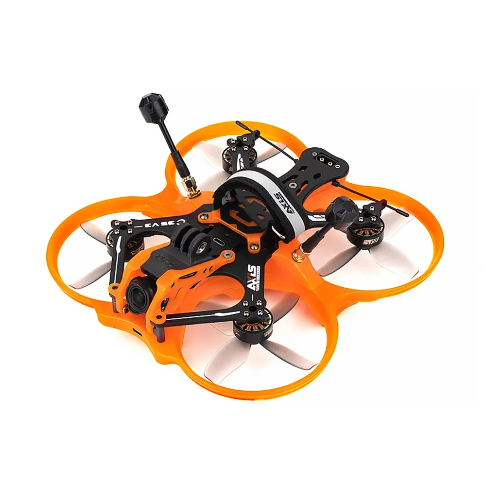 Axisflying C35 V3 3.5 بوصة Cinewhoop 160 ملم مع محرك F745 AIO، C206 1960KV، جهاز استقبال Elrs RX متوافق مع DJI O3 لطائرة RC FPV بدون طيار