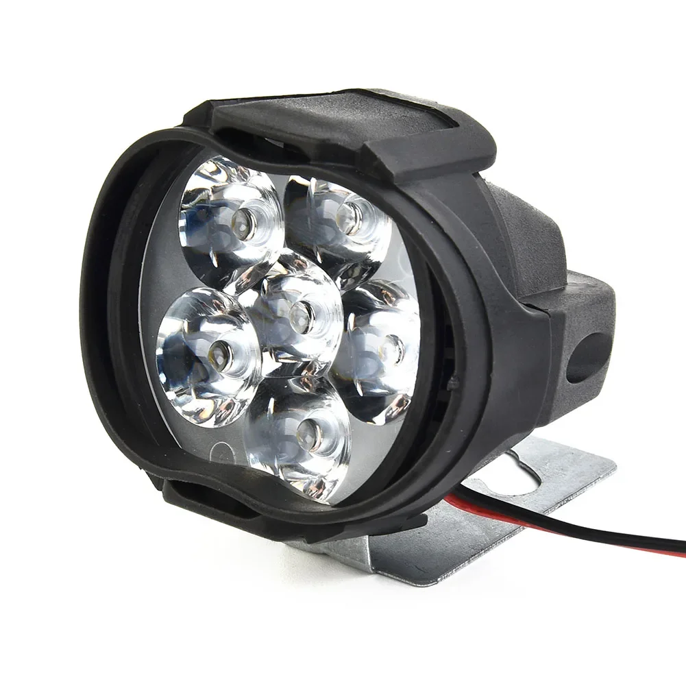 Auto Work light Car Fog Headlight Lamp Lights Motorcycle Spot Work 12V 2pcs 6 LED 6000K 63*52mm 8W ATV Brand new