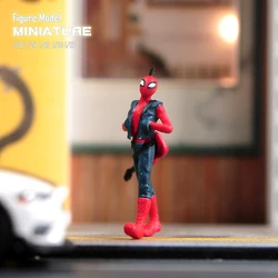 1/87 1/64 1/43 1/24 1/18 Anime Characters The Spider Cosplay Scene Figure Model Miniature Dolls Toy For Collection