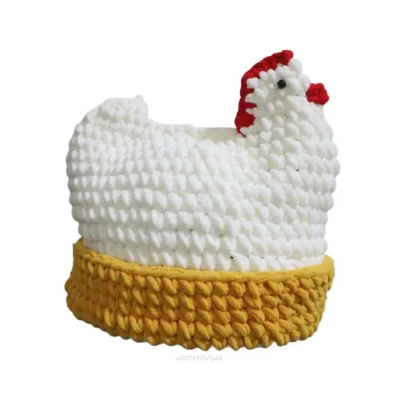 X5XA 3D Turkey Hat Crochet Pullover Cap For Adult Kids Festival Gathering Casual Wear
