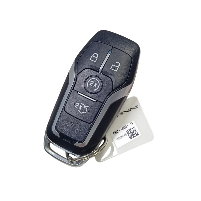 Peter-kety Smart Remote Key Fob 4 Buttons 434MHz FR3T-15K601-EA 164-R8138 for Ford Mustang 2015 2016 2017 2018 2019