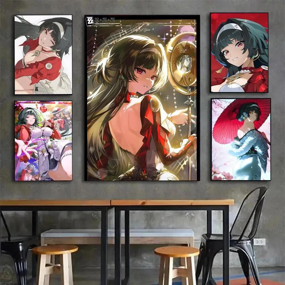idol healer H-Honkai: Star Rail Astra Yao Poster Painting Wall Art Mural for Living Room Home Decor and Gifts