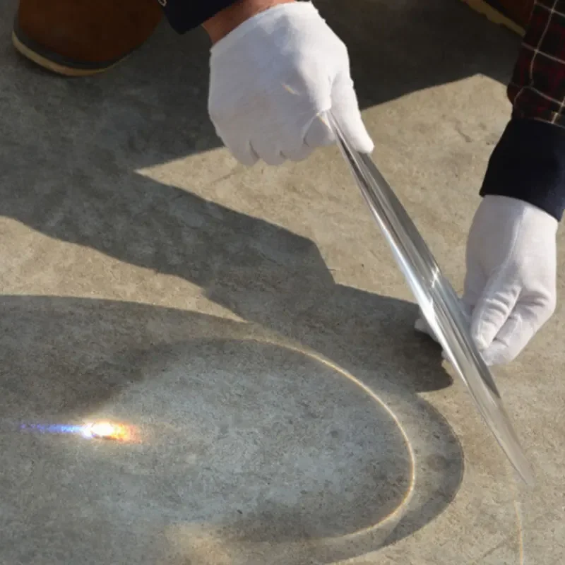 360mm Large Optical PMMA Plastic Solar Fresnel Lens Long Focal Length 450/900mm Big Solar Energy Concentrator Cooker Magnifier