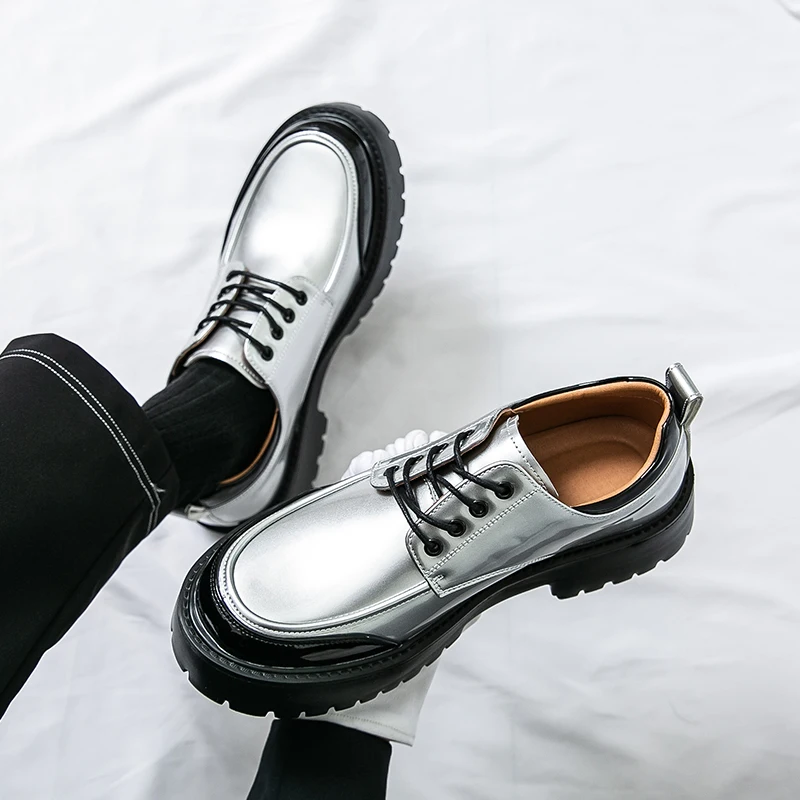 

Trendy men's leather shoes Fashion and designer styles Office and Party Outdoor street High quality Work and leisure shoes