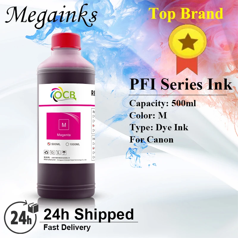 500ml Farb tinte für Canon ipf605 ipf670 ipf680 ipf685 ipf700 ipf710 ipf750 ipf770 ipf770 ipf5200 ipf8000 ipf8100 ipf8400 Drucker