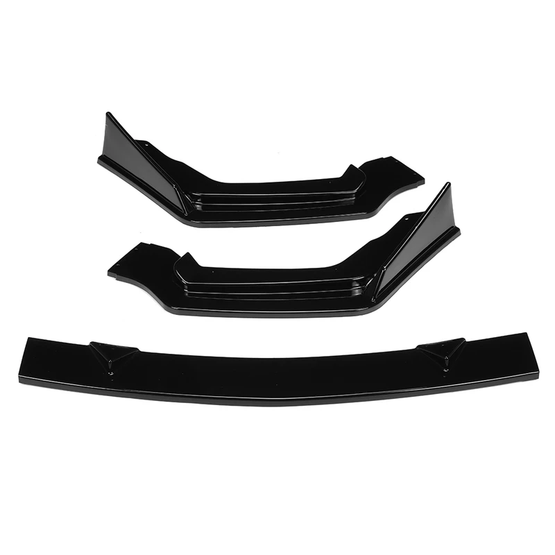 Car Front Bumper Lip Spoiler Splitter Lip Diffuser Bumper Guard Apron Body Kit For Infiniti Q50 Standard/Sport Version 2014-2017