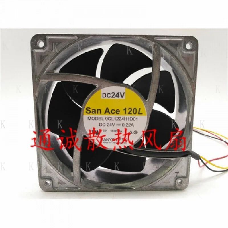 

C FOR San Ace 120L 9GL1224H1D01 24V 0.22A high temperature inverter fan