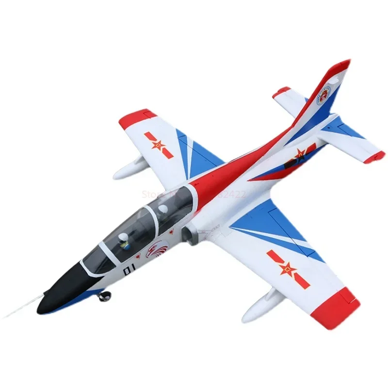 64mm Channel Flight Model K-8 Trainer K8 Mayor Inner Training Machine Partners Wing Télécommande Avion Anniversaire Jouet Cadeau