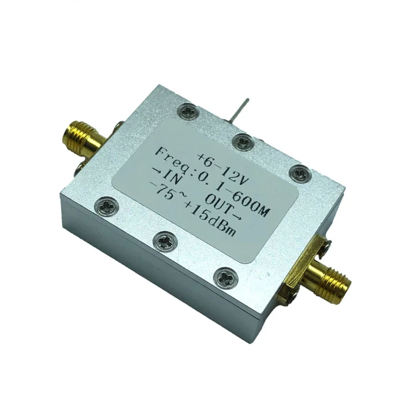 0.1-600M -75~+15dBm Power meter Logarithmic Detection　AD8307Module