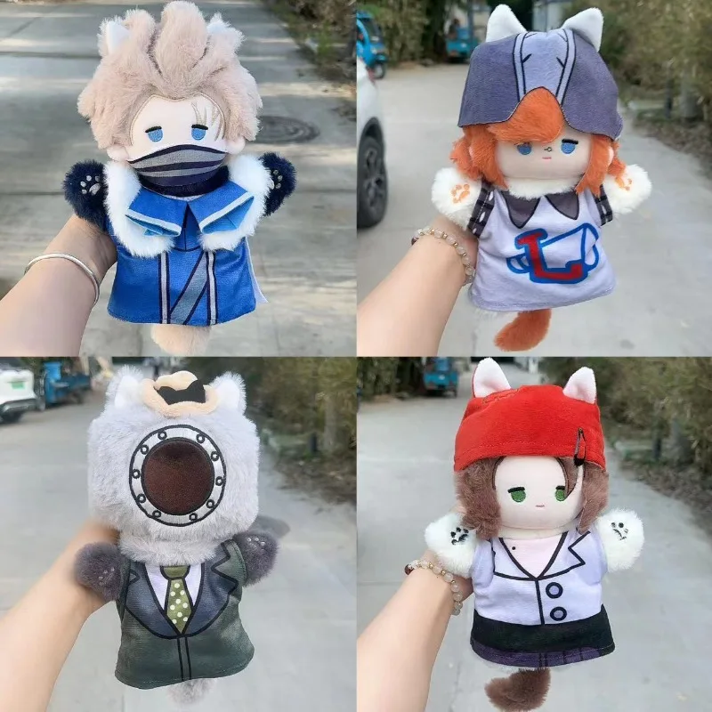 

25CM Game Identity V Cosplay Seer Prospector Acrobat Ithaqua Prisoner Hermit Embalmer Mechanic Plush Hand Puppet Pendant Gifts