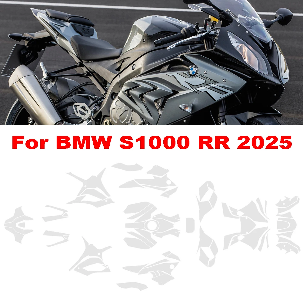 

For BMW S1000RR S 1000RR 2025 Parts Complete PPF Paint Protection Set S 1000 RR Accessories TPU Body Protection Sticker