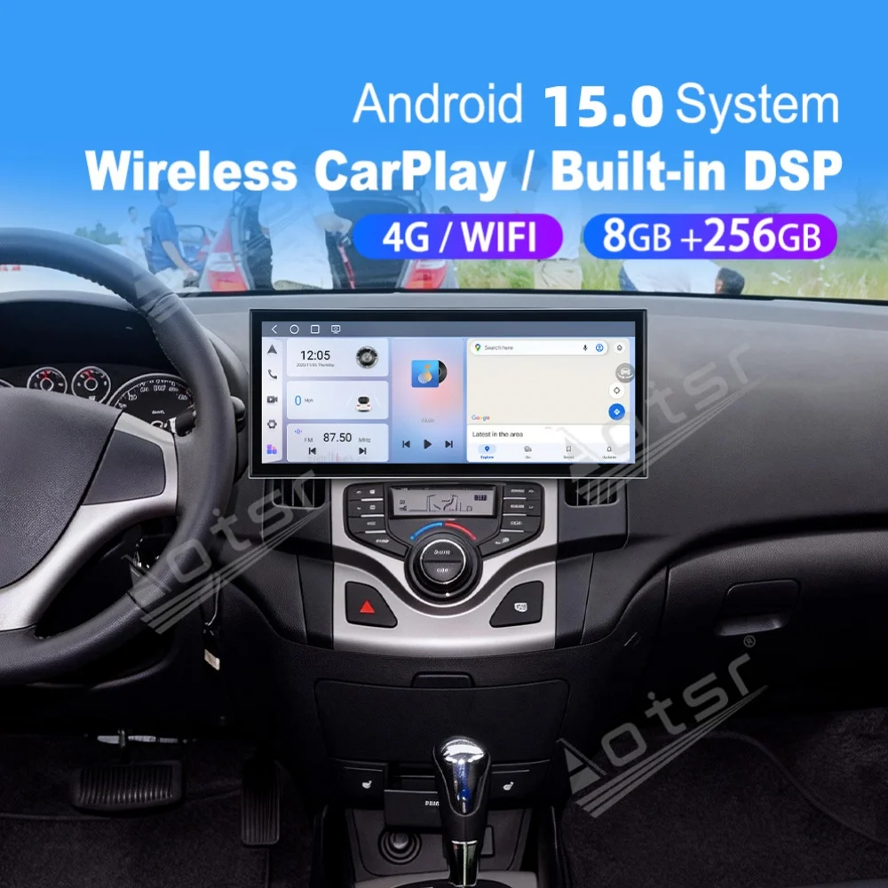 

15,8-дюймовый Android-экран, автомобильное радио Qualcomm Carplay для Hyundai I30 2006~2012, автомобильное авторадио, мультимедийный плеер, GPS-навигатор, головное устройство