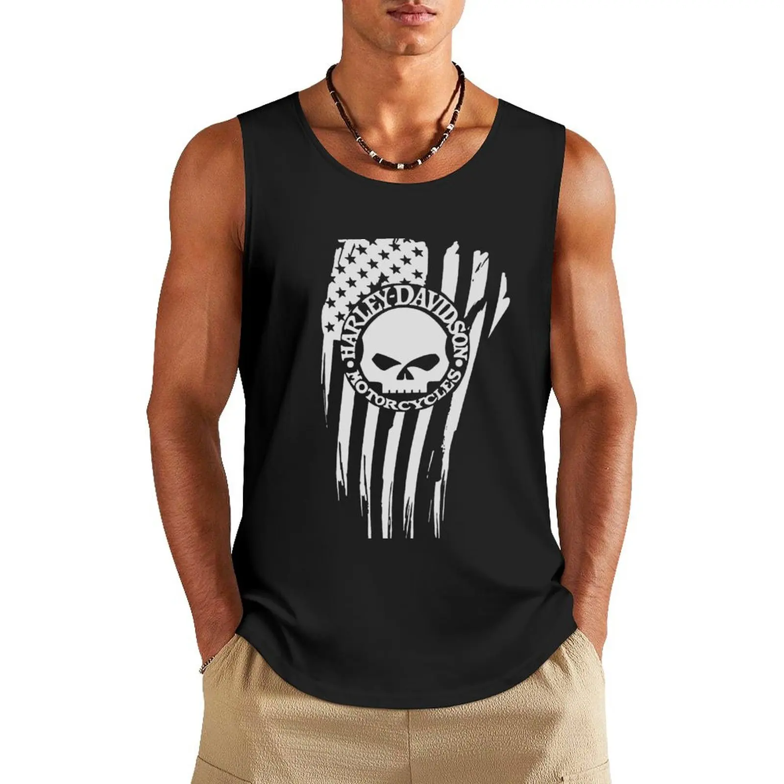 

American Made MoCo-Grey Tank Top men clothings Men's t-shirts gym clothes man