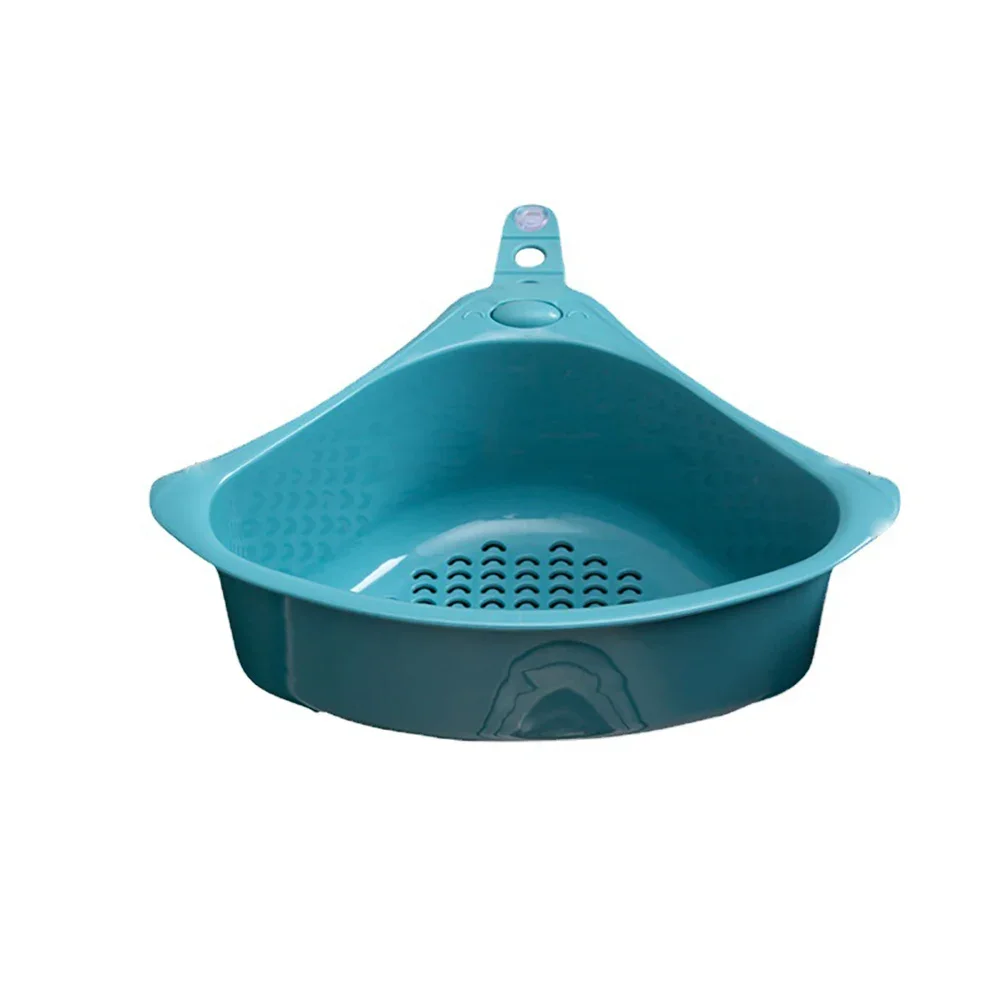 Kitchen sink, drain rack, dishwasher, suction cup, triangular drain basket, kitchen waste strainer, wipe arrangement rack