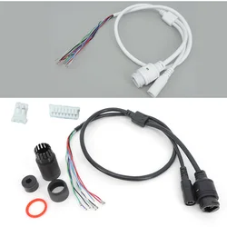 POE LAN cabo para CCTV IP câmera, placa módulo, DC Power, 12V, tipo padrão, LED, impermeável, 9 Core, Não, 4, 5, 7, 8 Wires status