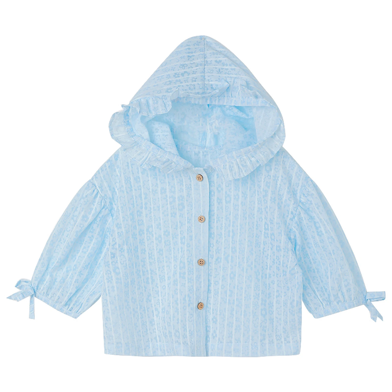 Manteau à Capuche en Dentelle pour Bébé et Enfant, Interrupteur Vêtement de Protection Solaire, Respirant, Fin, Chemise pour Climatiseur, Nouvelle