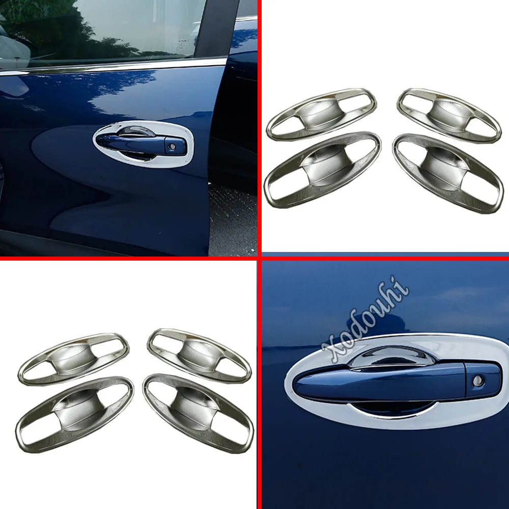 

For Renault Kadjar 2016 2017 2018 2019 2020 Car Sticker Styling Cover Armrest Handrail Frame Lamp Trim Door Handle Bowl 4PCs