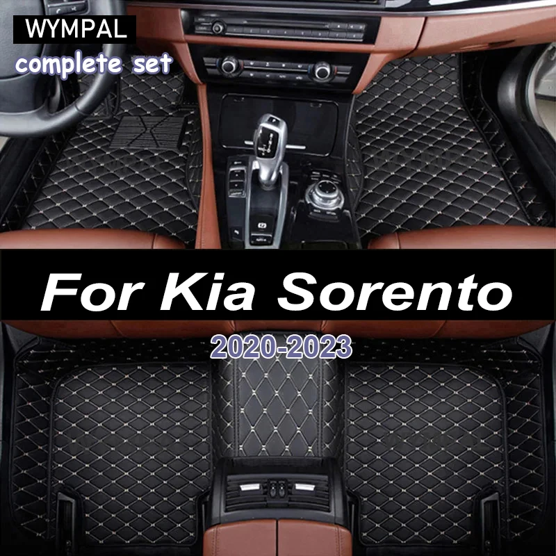 

Автомобильные коврики для Kia Sorento 7 мест 2015 2016 2017 2018 на заказ коврик в багажник авто подушечки для ног ковер чехол аксессуары для интерьера