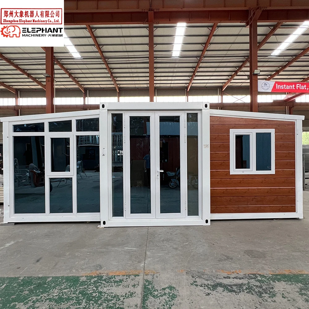 High Quality Steel Structure Prefab Anti Earthquake Folding House Australian Insulated Movable Home Bungalow Prefabrik Evler