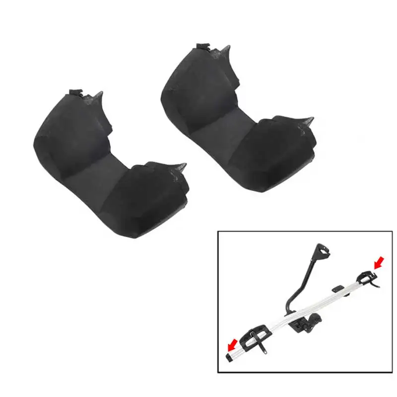 

1 Pair Rail End Cap For Car Roof Bike Rack