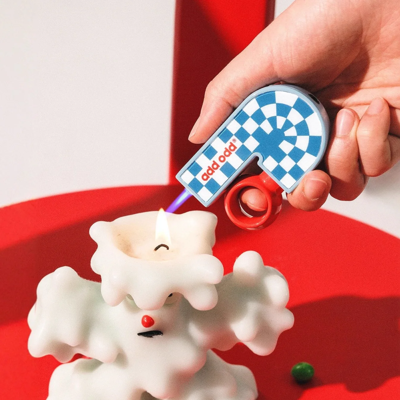 

Trendy Decompression Ring Windproof Lighter Foreign Trade Cross-border Creative Personality Straight-through Lighter Igniter