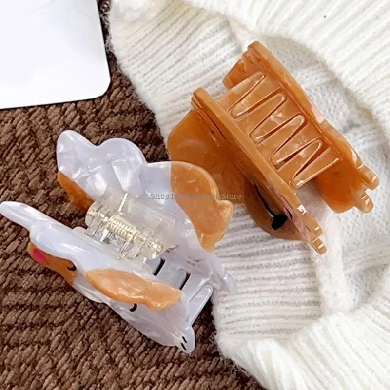 세련된 발렌타인 데이 헤어 바렛 독특한 새끼 고양이 클램프 헤어 핀 헤어 클립 세련된 헤어 액세서리 캐주얼 사용