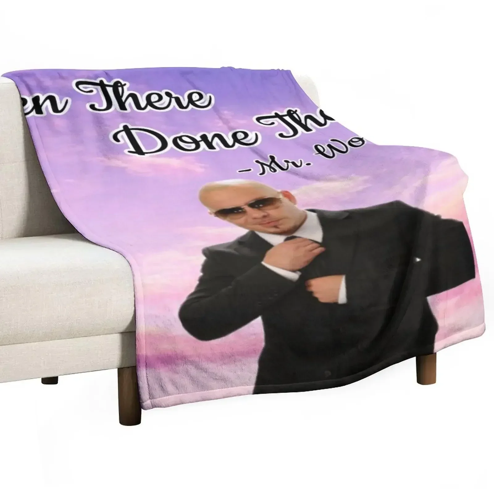 Mr Worldwide Tapestry for Maddie Throw Blanket Kid'S Soft Plaid Single Beautifuls Blankets