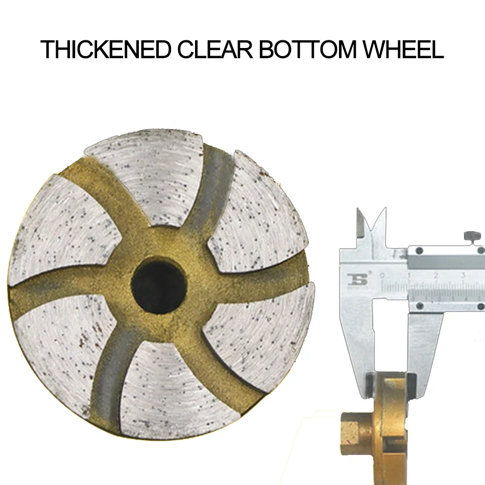MX Diamond Thickening Cleaning Wheel Pebble Flowerpot Bottom Professional Polishing Wheel Sharp Diamond Cleaning Grinding Wheel