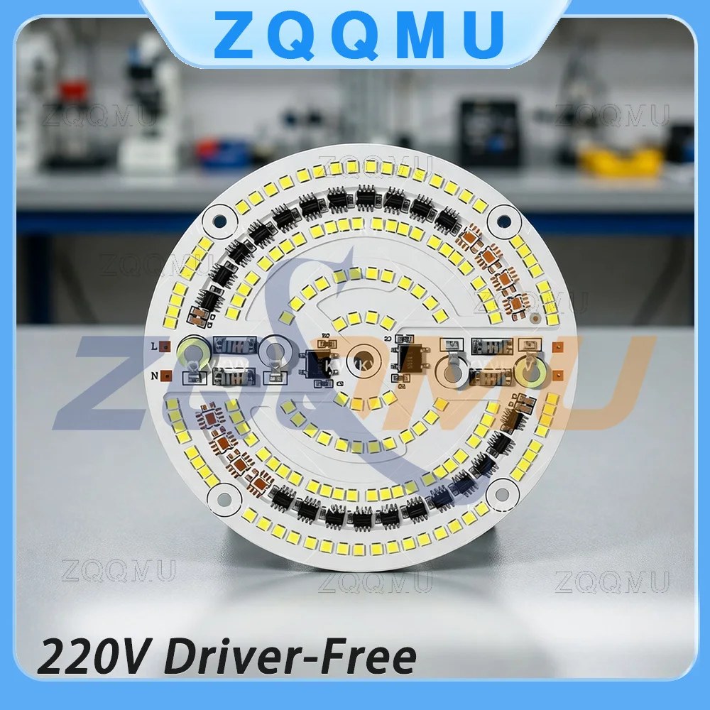 

1 шт. 300W 500W AC220V Светодиодная панель SMD2835 с высокой яркостью, интеллектуальным IC-драйвером и диодным источником света для замены ламп DIY
