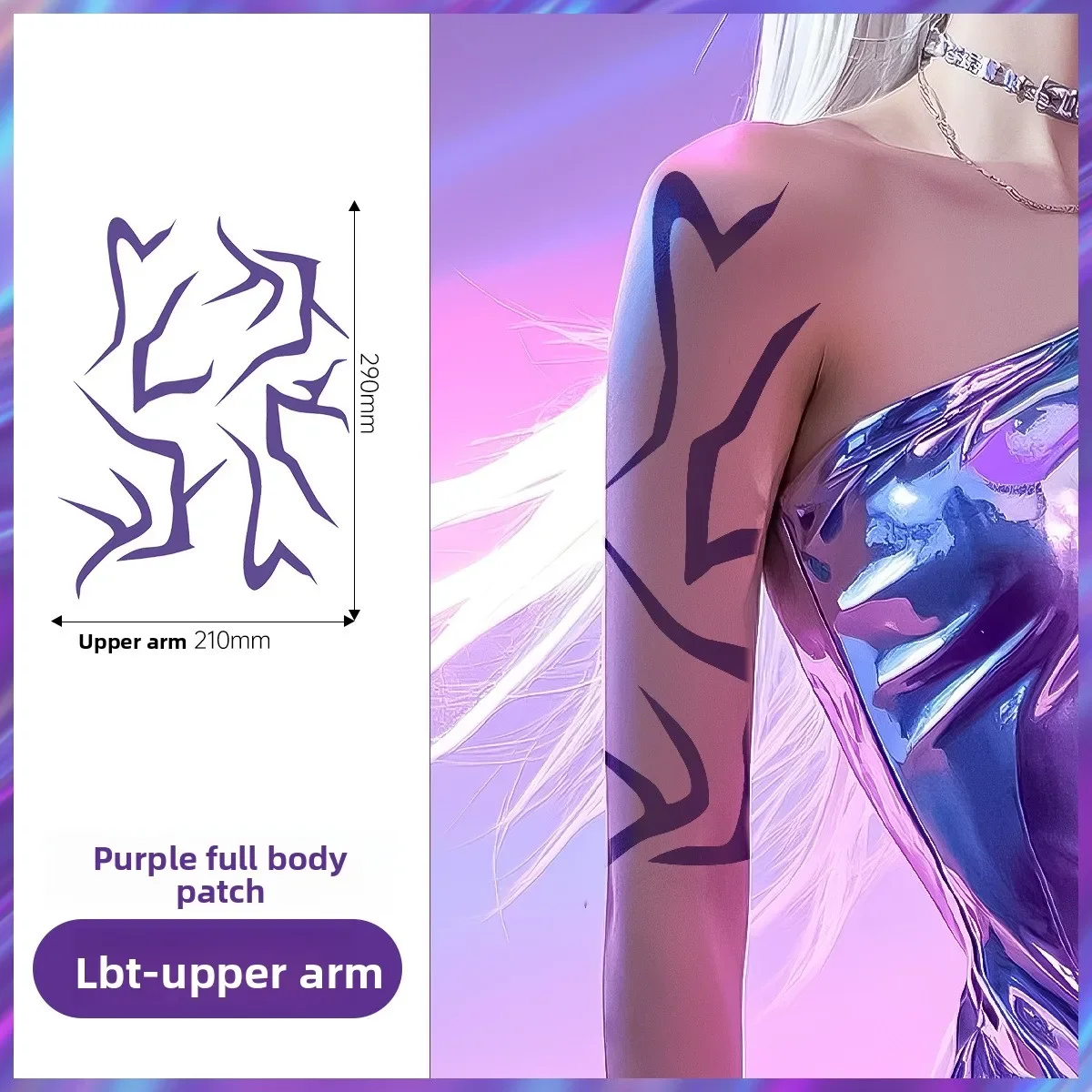 وشم مؤقت K-Pop Demon Hunters - مجموعة Rumi & Jinu للحفلات التنكرية والهالوين |   تصميمات HUNTR/X & Saja للأولاد