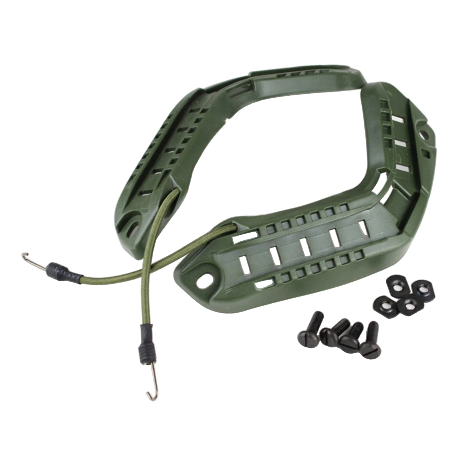 ARC Helmet Rail Side Mount Kit ABS Plastic Guide for Helmet Cover and Helmet Shaped Cap Usage