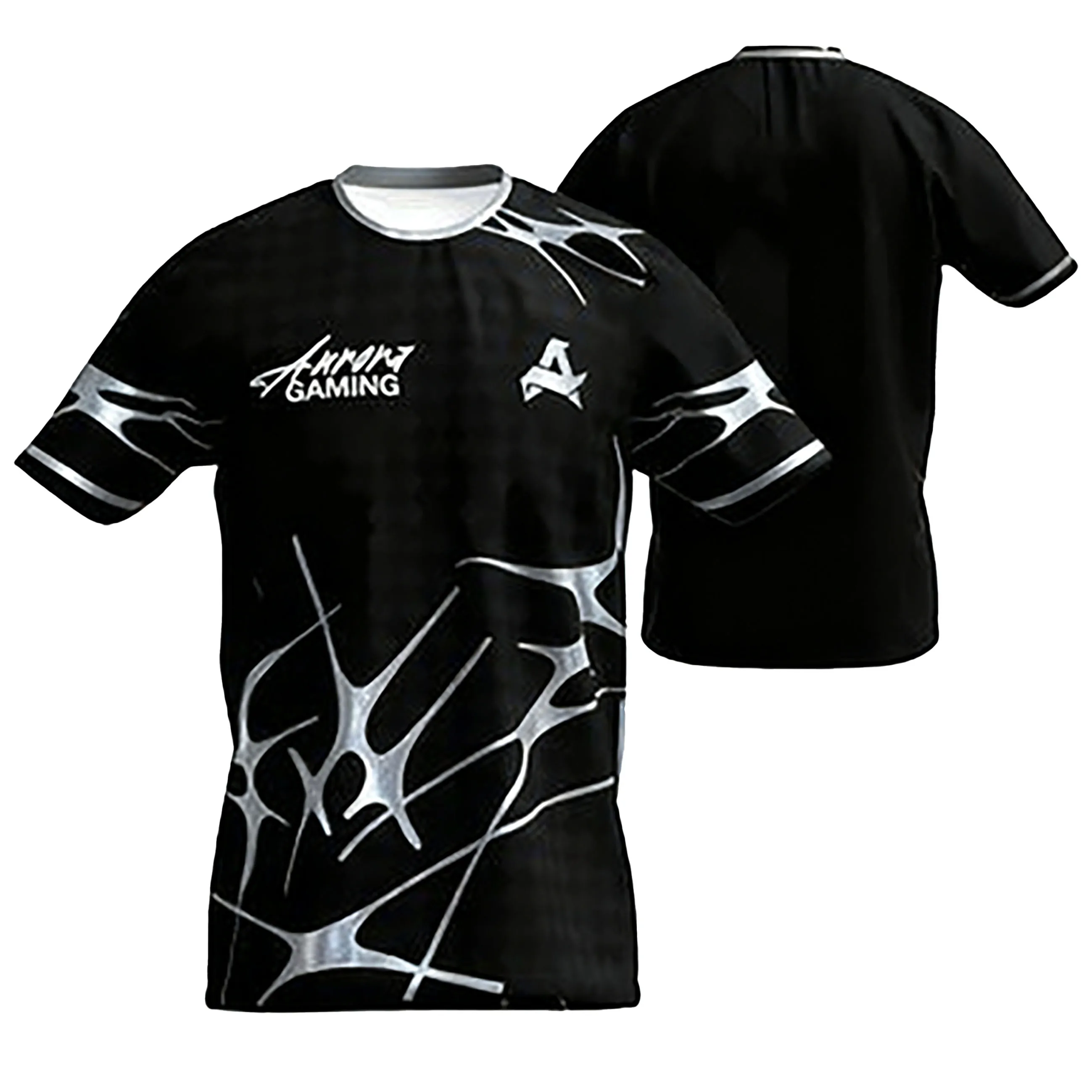 زي صيفي للرياضات الإلكترونية من Aurora Gaming - تي شيرت تدريب رسمي CS2 ESL Pro League |   قميص علوي عالي الأداء وجيد التهوية للاعب