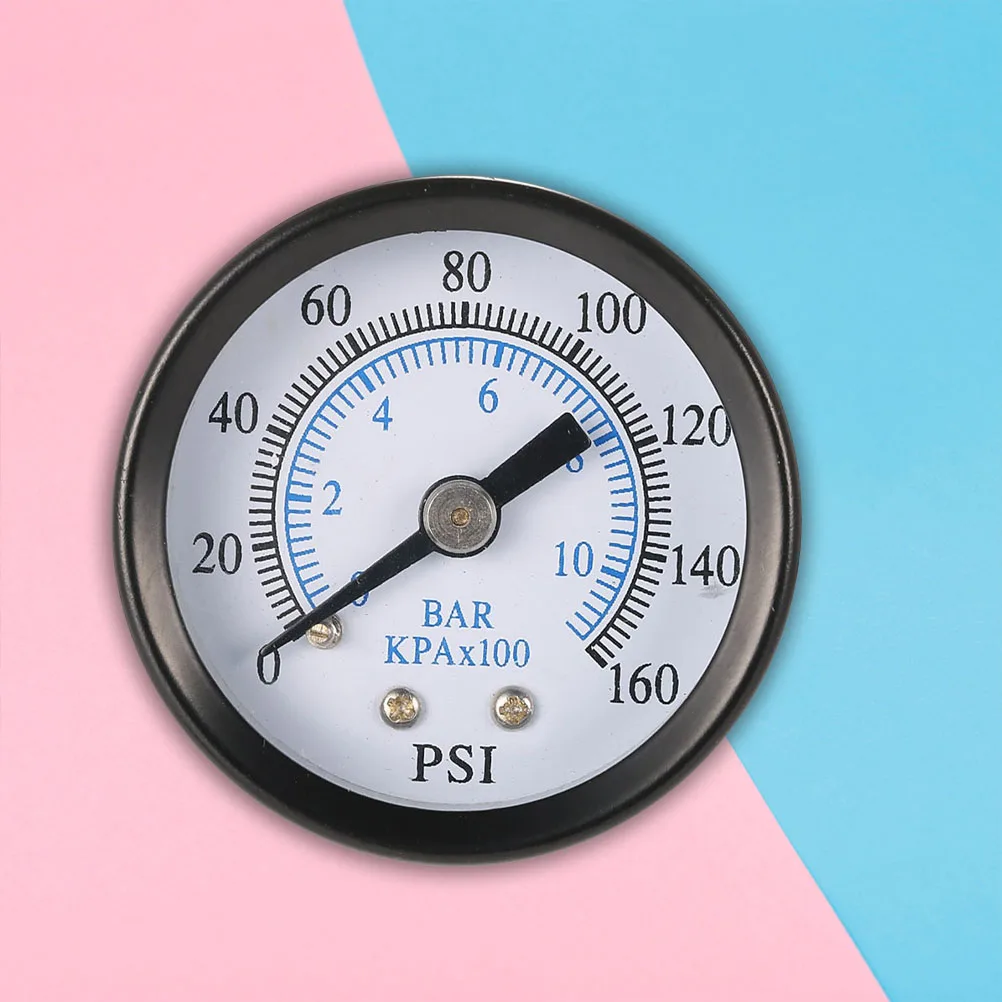 

Pressure Gauge Metal Pressure Meter Measuring Tool Vacuum Manometer Simple Practical Circular Dial NonClogging Media