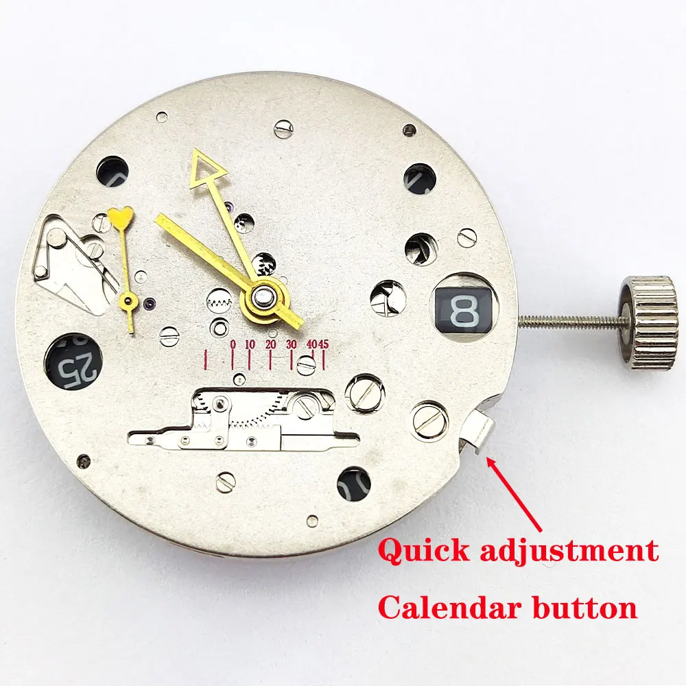 The SST2533 High-Precision Automatic Winding Movement and the ST25 GMT Movement Are Used as Alternatives