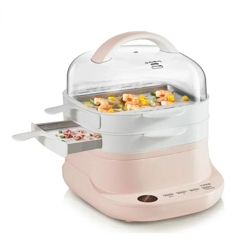 %a 3L Intestinal Powder Machine Electric Steamer Drawer Type Multifunction Steamer Steamed Vermicelli Roll Rice Noodle Roll Ste
