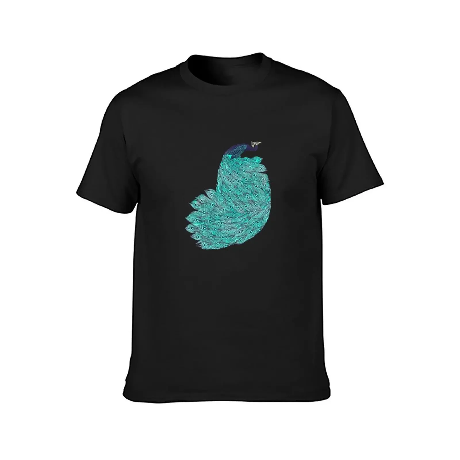 A very, very peacock T-Shirt oversized t shirt customs design your own tops workout shirts for men