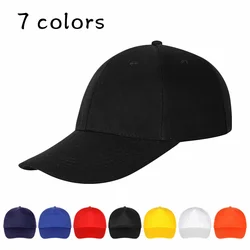 Summer Solid Color Women Baseball Cap Summer Adjustable Unisex Baseball Caps Women Men Sun Hats Black White Hip-hop Hat  2024