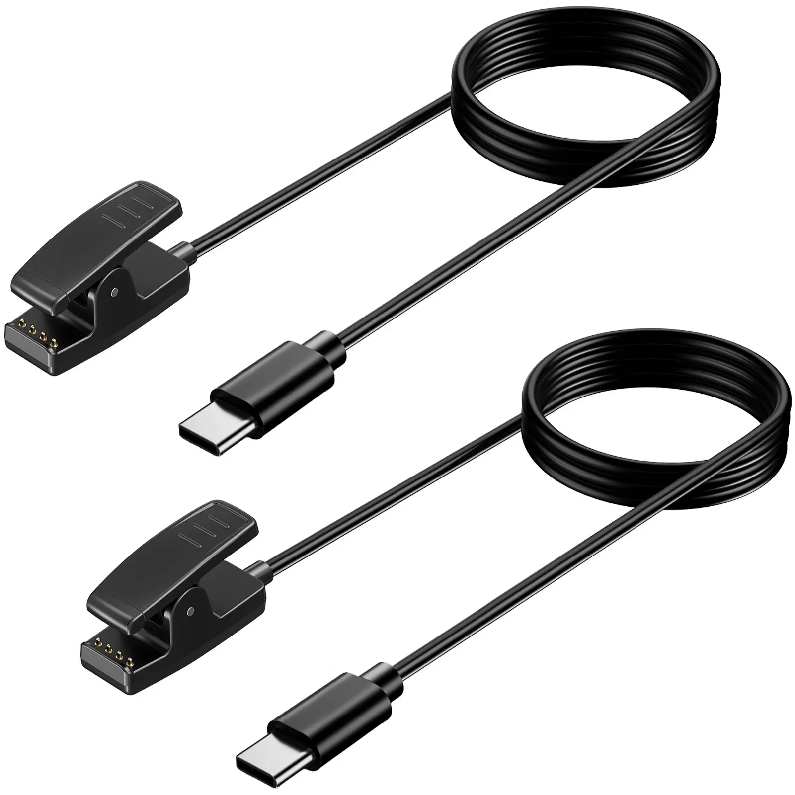 

50cm/100cm Type C Charging Cable For Approach G10 S20 For Garmin Forerunner 35 230 235 630 735xt 645 Music Charger Clip Cradle