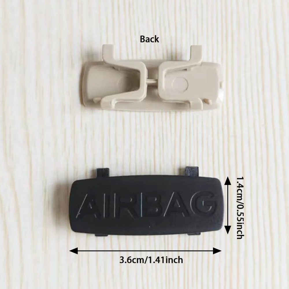 1/2/4 Stück A B C Säulen-Airbag-Emblem-Abdeckung 1K8853437 für VW Jetta A5 A6 MK5 Golf 5 6 7 GTI Passat B6 B7 CC Autozubehör – Detail 3