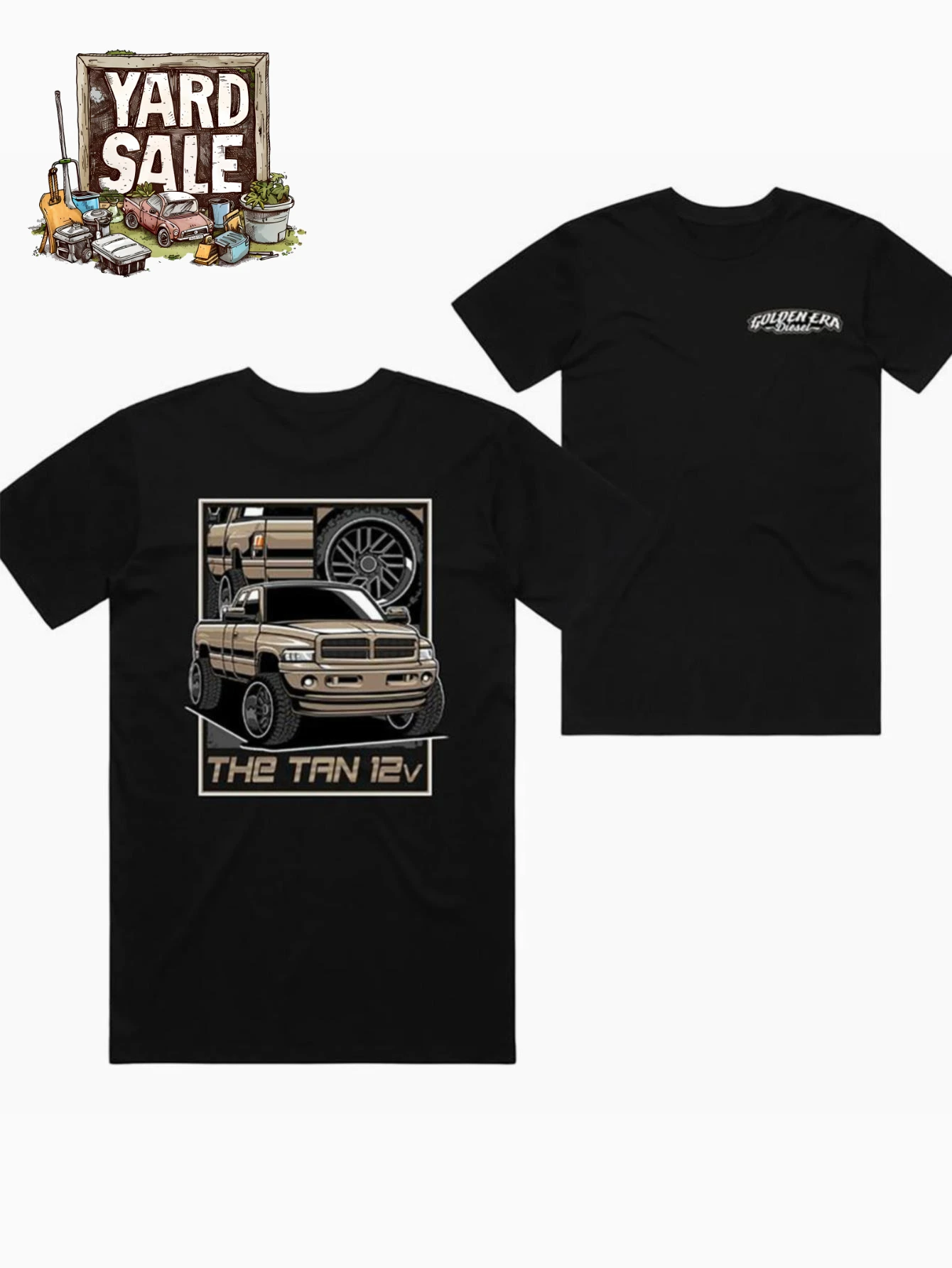 Vintage Racing Car Art Off-Road Vehicle Graphic T-Shirt 100% Cotton O-Neck Short Sleeve Summer Casual Mens T-shirt Streetwear