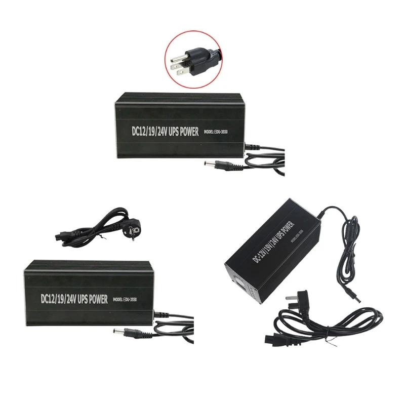 

E56B for Smart UPS USB 5V+5.5x2.5mm 12V 15V 19V 24V Adjust Uninterruptible Power Supp