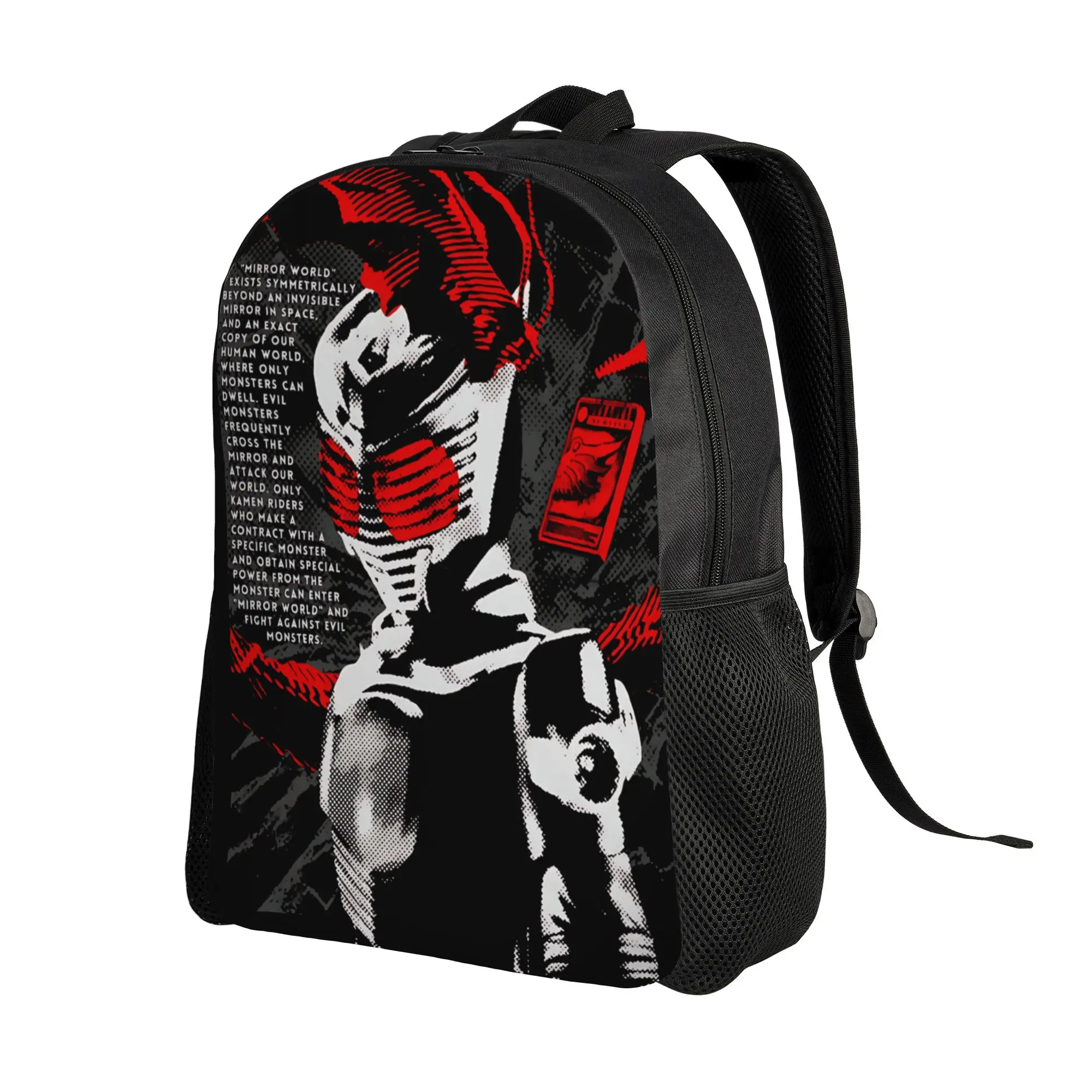 Kamen Rider Survive    backpack ita bag  mochila Harajuku Design Camping Zipper Closure Rucksack