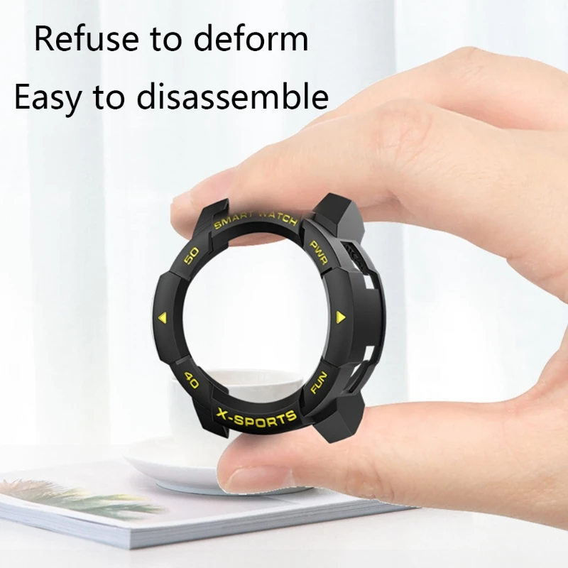 Smartwatch para capa para protetor TPU resistente a arranhões para Shell D