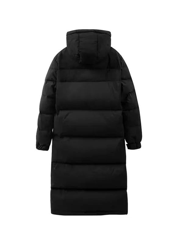 Koreaanse Sle Vrouwen Lange Over De Knie Jaet Thiened Katoen Gewatteerde Jas Loose Fit Winter Nieuwe Collectie Bla Du Down jas