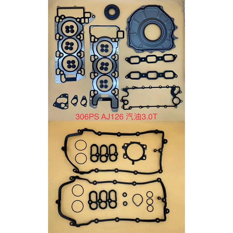 

Комплект Уплотнений головки цилиндра автомобильного двигателя для Jaguar 306ps AJ126 3,0 T