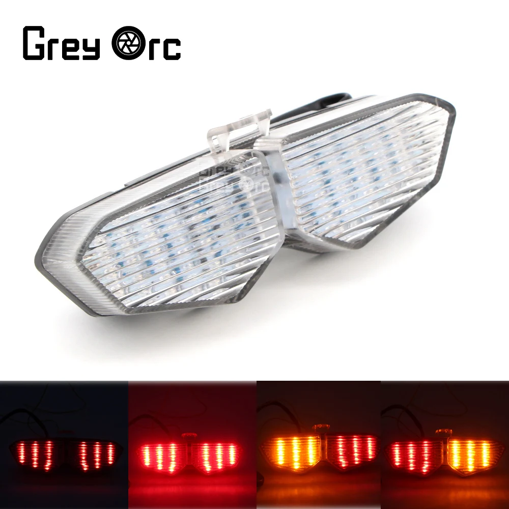 

For Yamaha YZF R6 2003 2004 2005 R6S 2006-2008 Rear Tail Light Brake Turn Signals Integrated LED Light Motorcycle Accessories