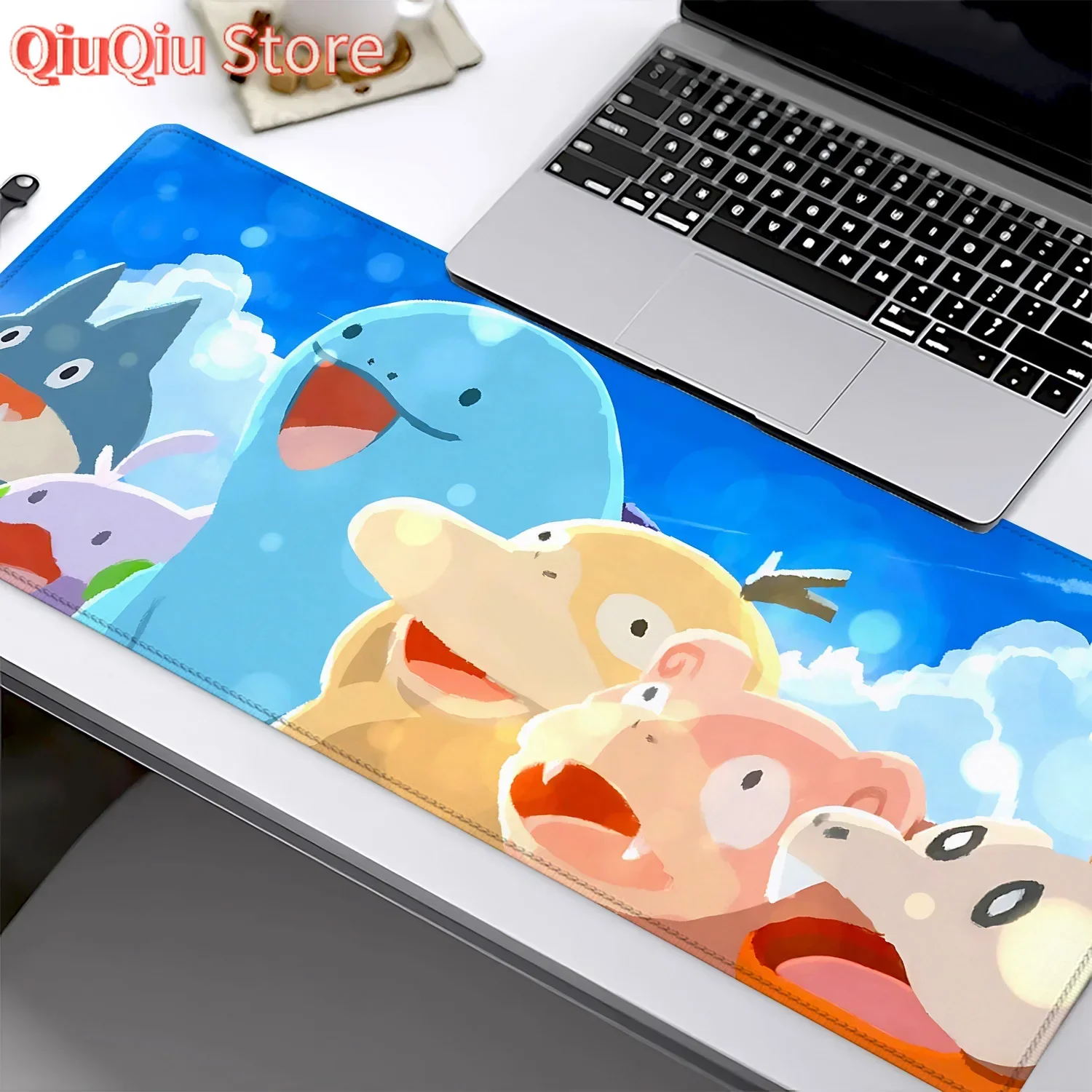 

Милый игровой коврик для мыши Xxl, настольный коврик с покемонами, большой коврик для мыши, аниме, украшения, аксессуары для ПК, геймер для клавиатуры, расширенные коврики