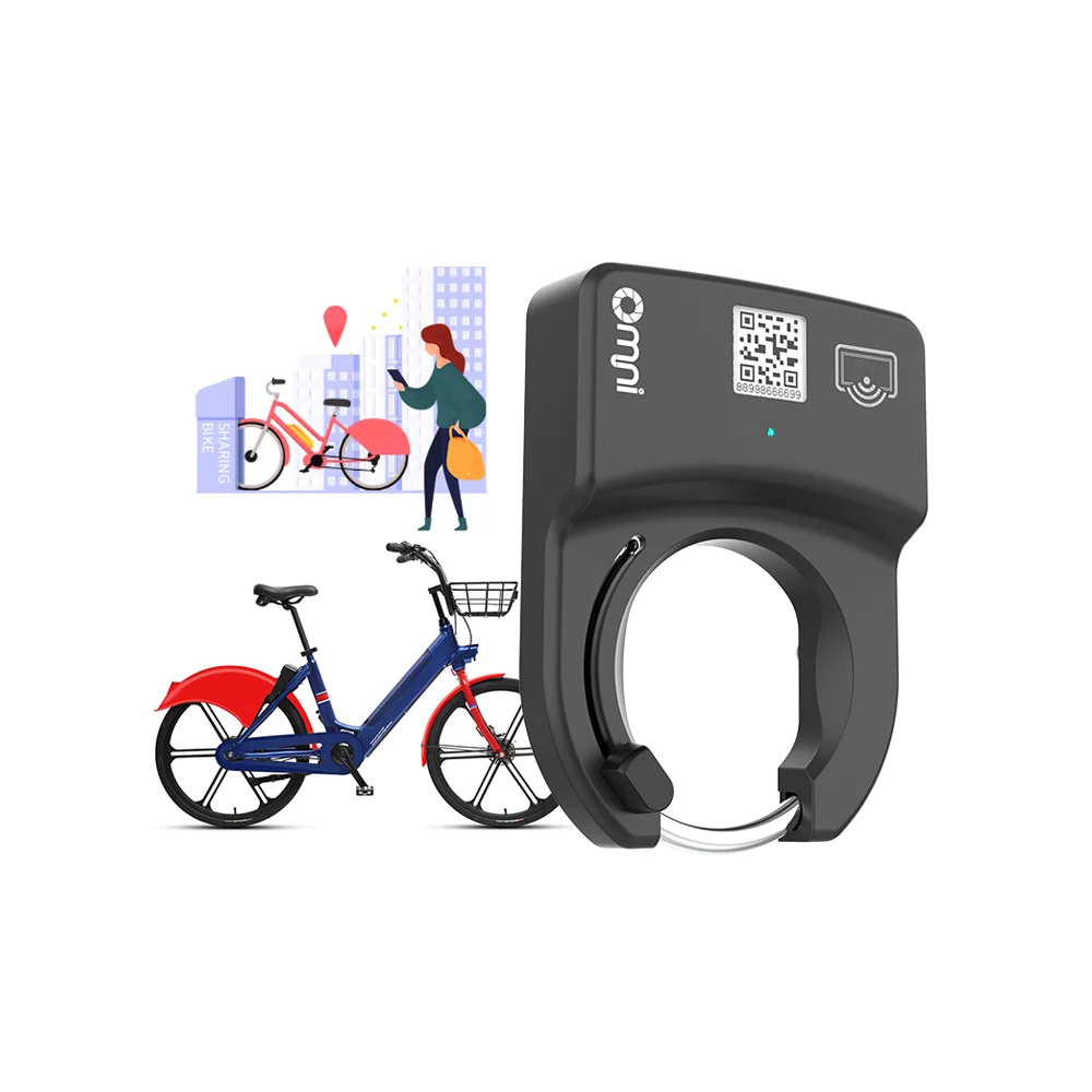 Bluetooths IP67 Waterproof RFID Share Solution Ebike IOT Bicycle Rental System City Bike Sharing Lock